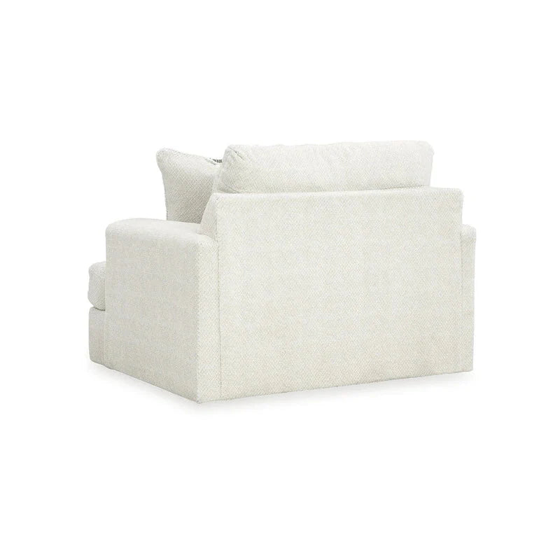 Signature Design by Ashley Karinne Oversized Linen Chair - Dimensions: 51" W x 41" D x 39" H