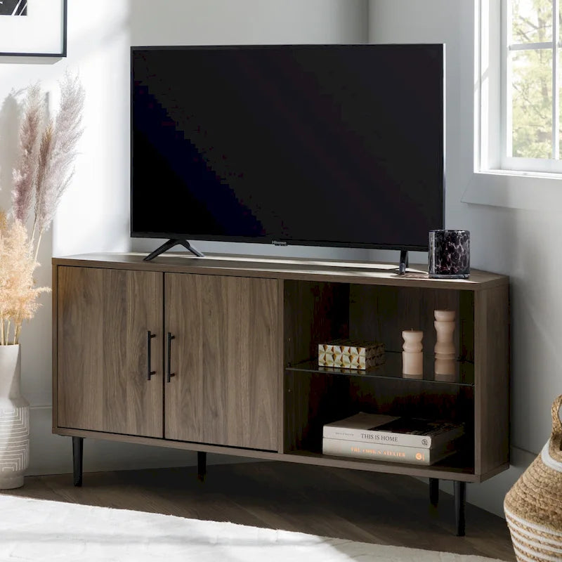 Middlebrook Esbo 48-Inch Corner Television Stand