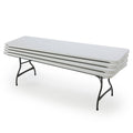 Lifetime 4-Pack Commercial Stacking 8 ft Folding Table �?White (80344)