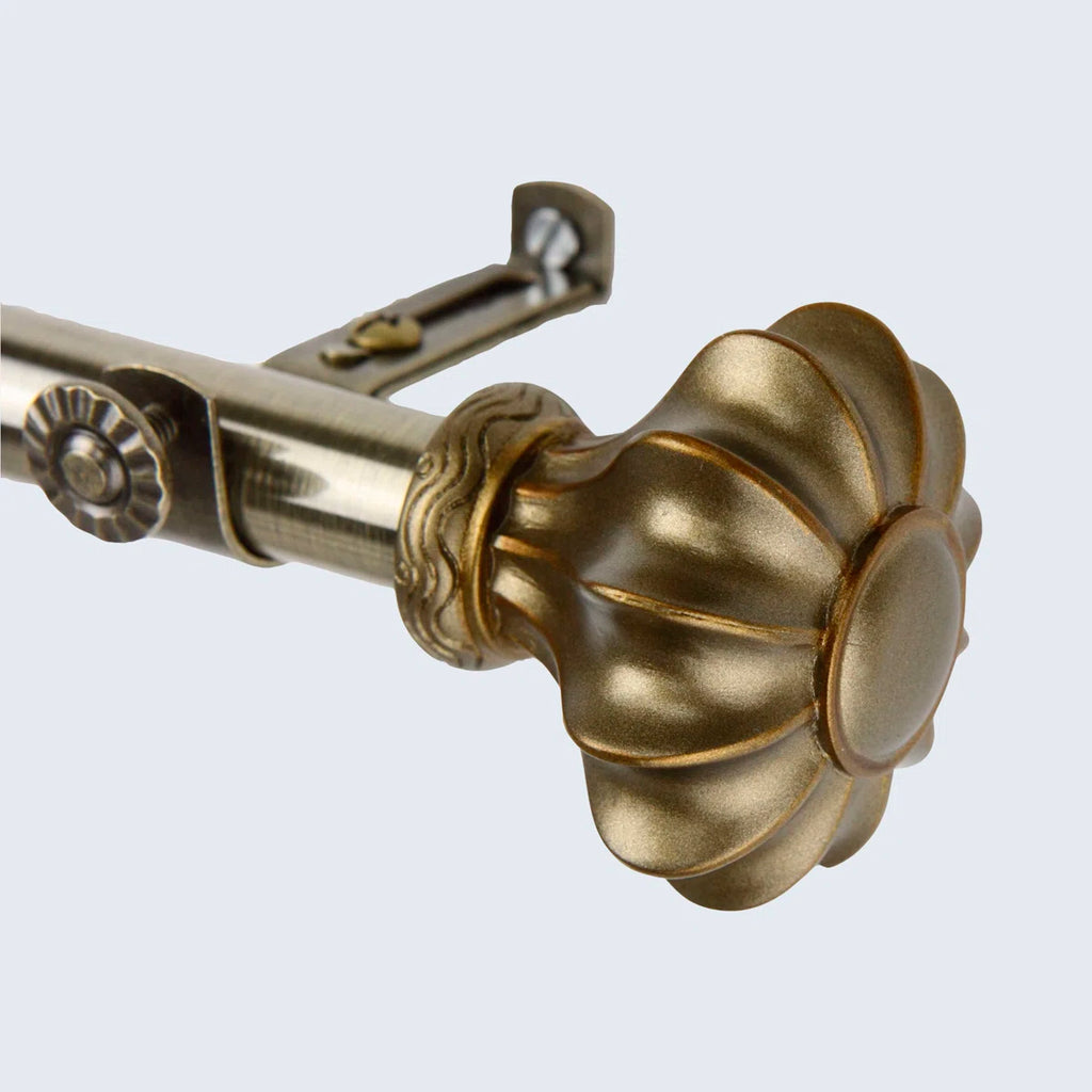 Darcey Adjustable Single Curtain Rod