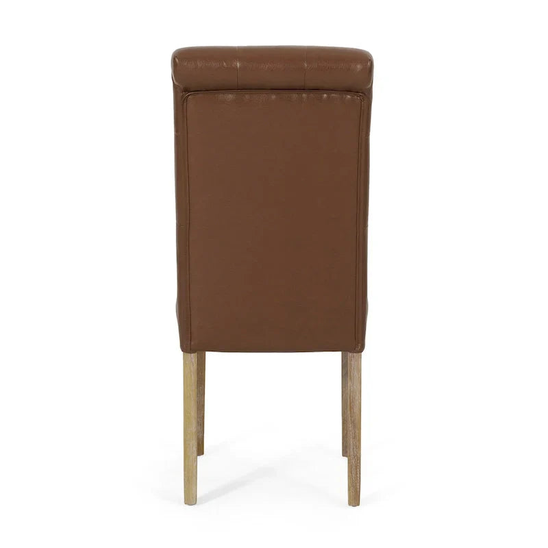 Set of 6 Aruda Upholstered Dining Chairs by Christopher Knight Home