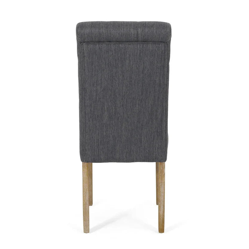Set of 6 Aruda Upholstered Dining Chairs by Christopher Knight Home