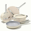 Caraway Home Non-Stick Ceramic Cookware Set, 7-Piece - Cream