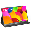 ARZOPA Portable Monitor, 15.6'' 1080P FHD Laptop Monitor