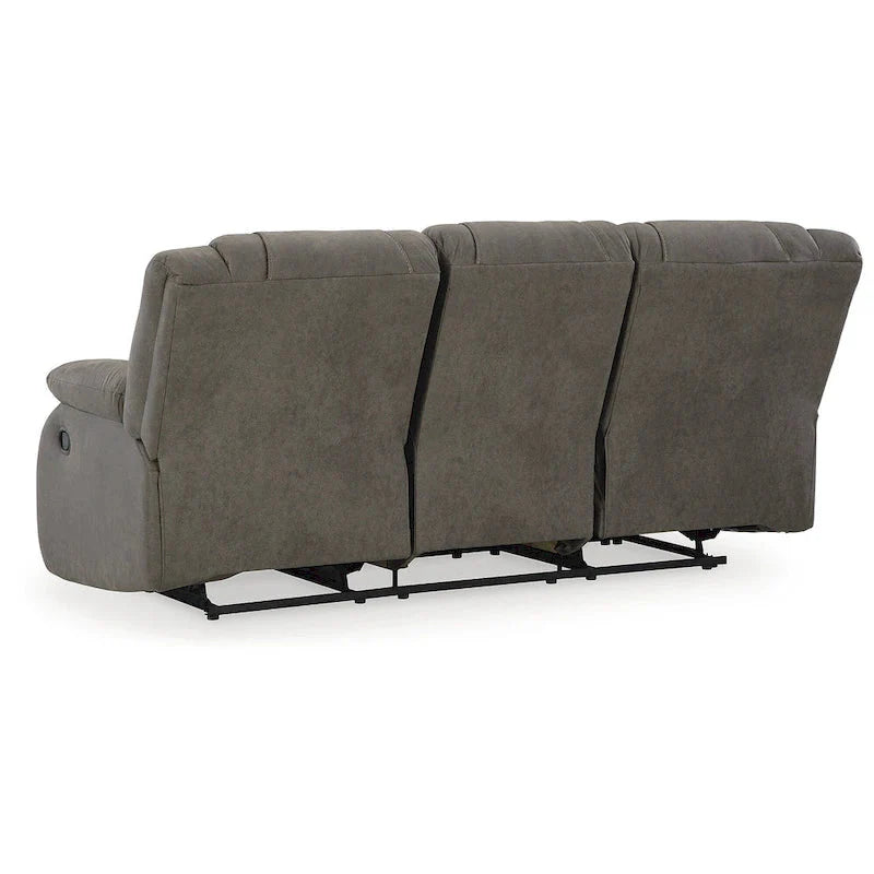Signature Design by Ashley First Base Gray 3-Piece Upholstery Set - Dimensions: 86W x 40D x 41H