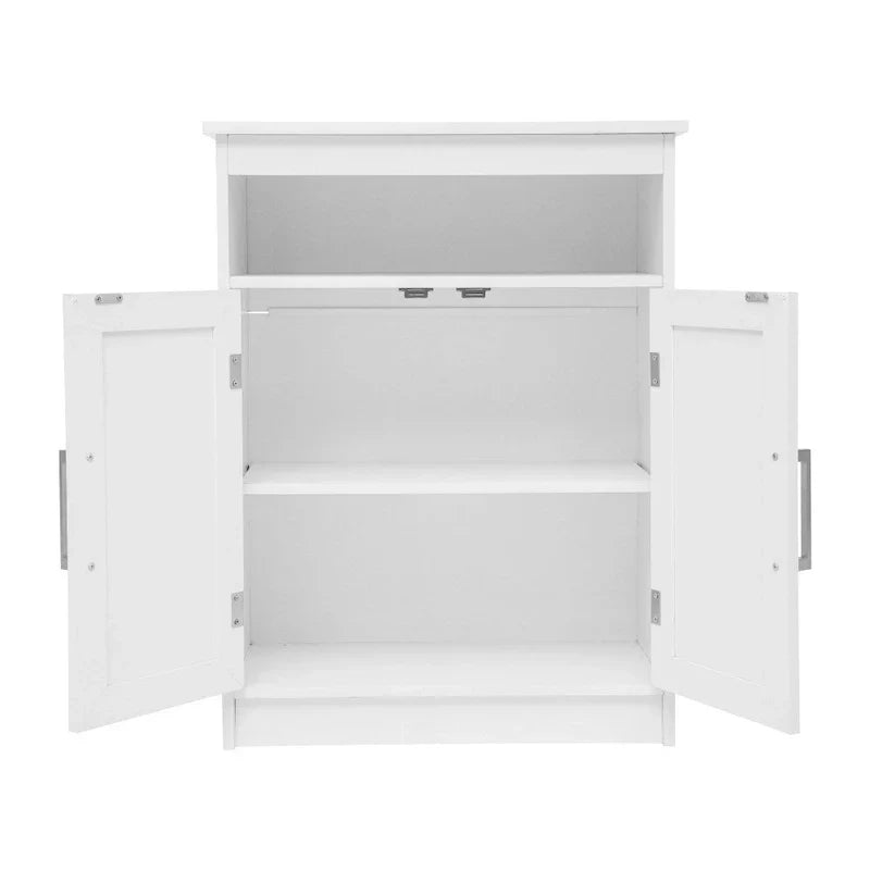 Magnetic Closure Floor Cabinet Organizer with Shelves