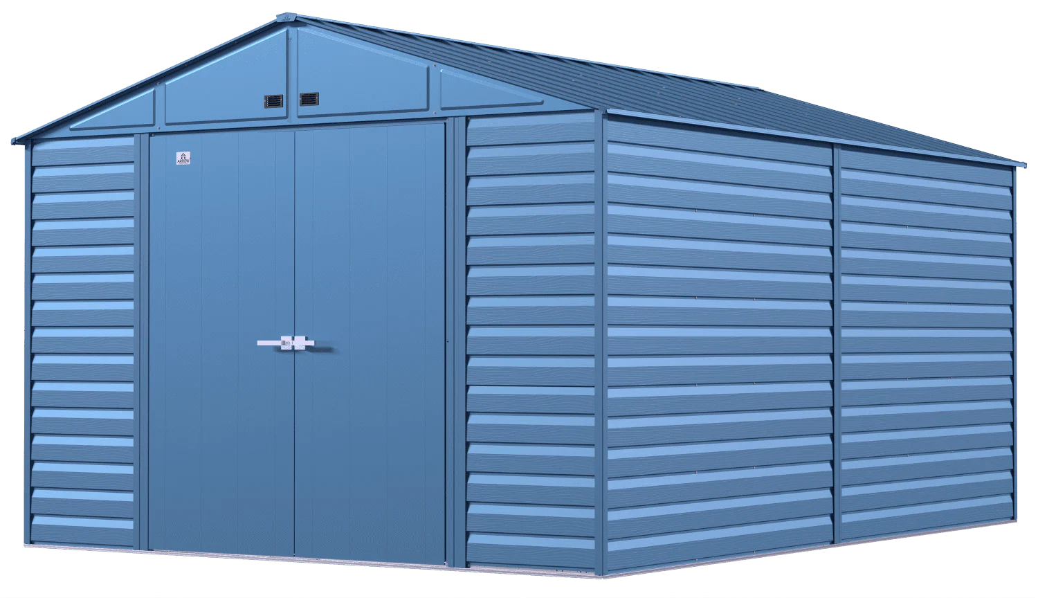 2025 Select Steel Storage Shed, 10x14, Blue Grey