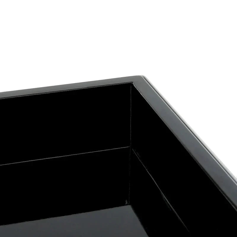 SAFAVIEH Phylis White and Black Coffee Table - Dimensions: 35.4" x 35.4" x 11.8"