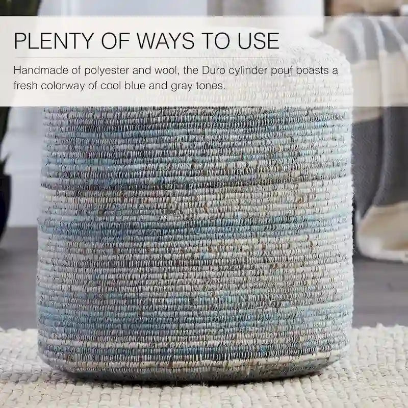 Hayes Striped Pouf and Floor Cushion