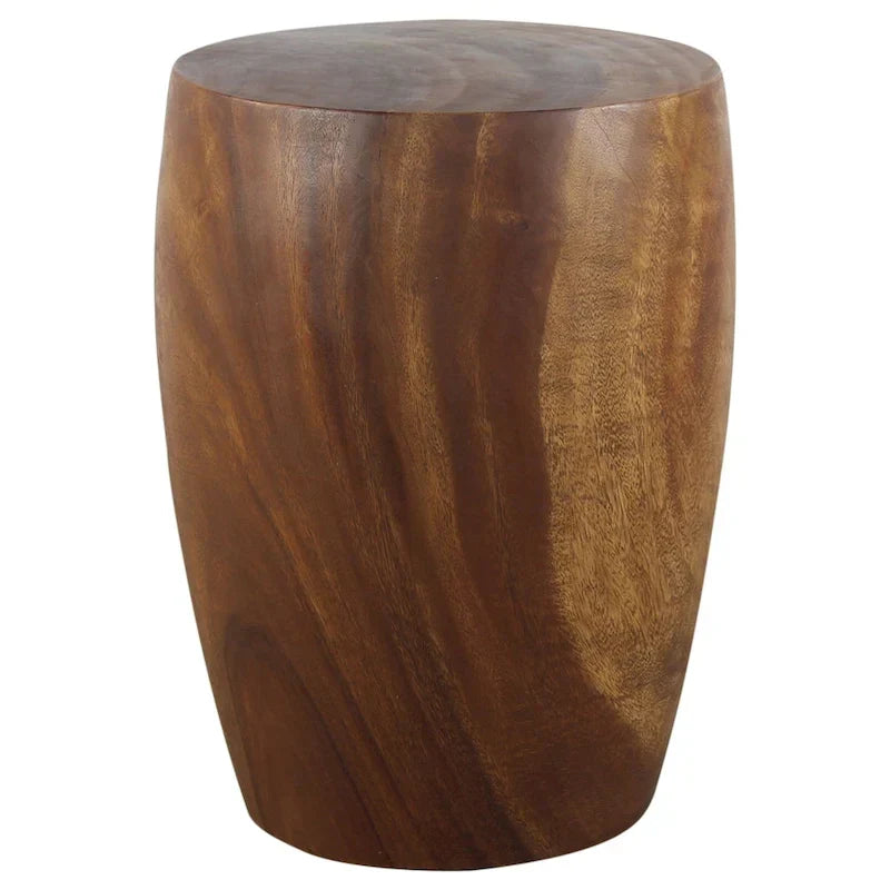 Haussmann Walnut Oil Merlot End Table - 15" D x 15" W x 20" H