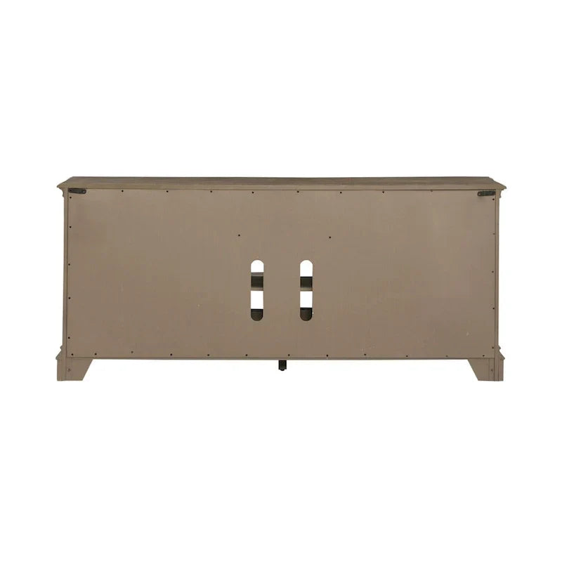 Magnolia Manor Mirrored TV Stand for Entertainment - Available in 2 Finishes