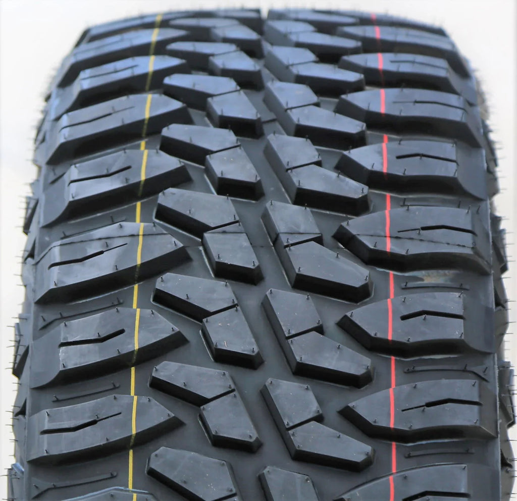 Set of 4 (four) 275/65R20 126/123Q E (10 ply) M/T mud tires