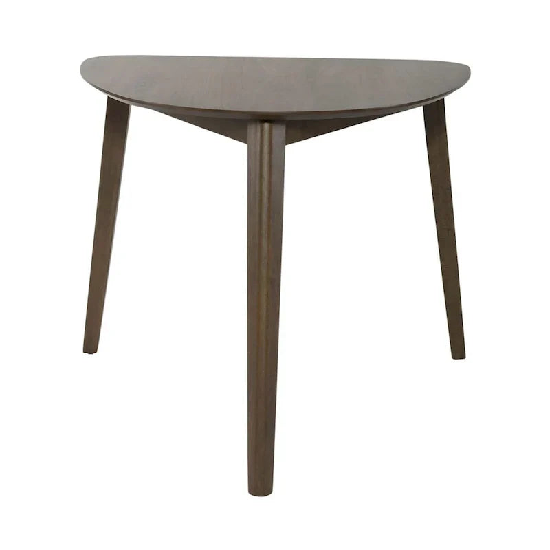 Satin Walnut Triangle Table by Space Savers