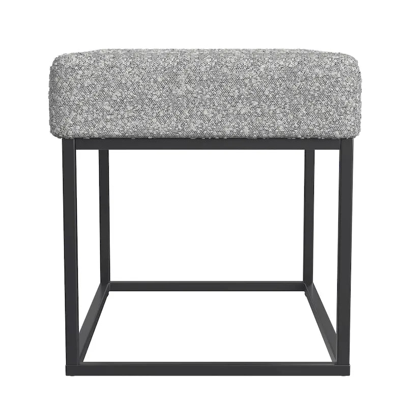 HomePop Theodore Upholstered Ottoman