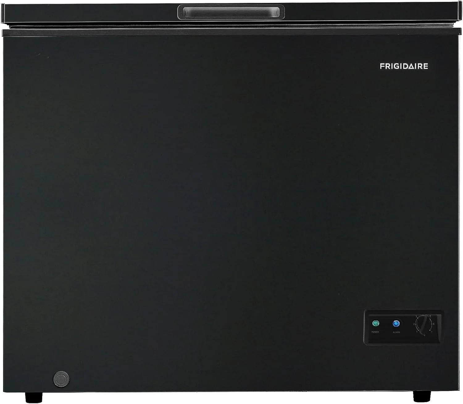 FRIGIDAIRE EFRF5003-BLACK Chest Deep Freezer-Garage-Ready, 5.0 Cu.