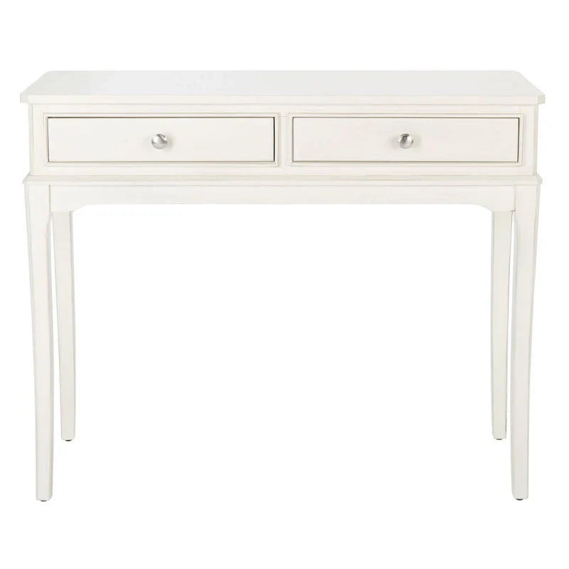 SAFAVIEH Affie 2-Drawer Console Table - Dimensions: 35.5" W x 13" D x 29.5" H