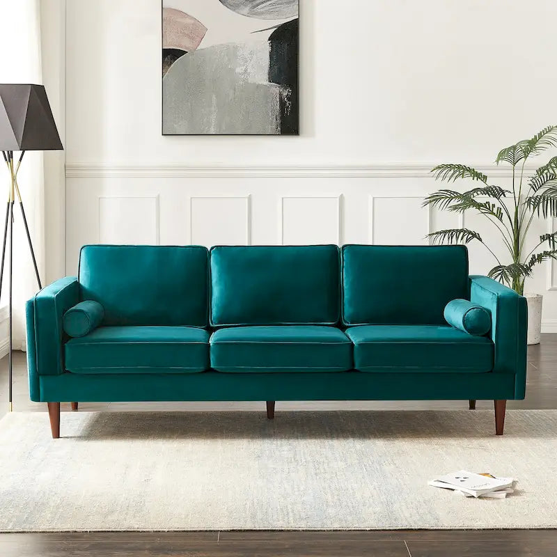Lavinia Mid-Century Modern Sofa for Living Room - Dimensions: 33 x 88 x 34 inches