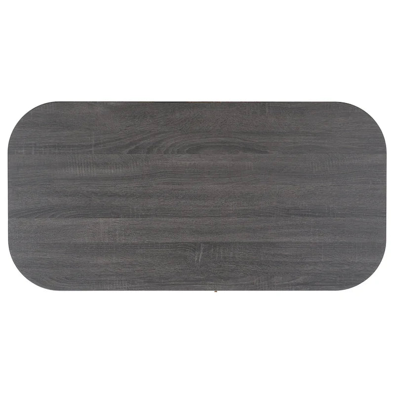 SAFAVIEH Home Tealla 2-Door Tambour Coffee Table - 43"W x 22"D x 17"H