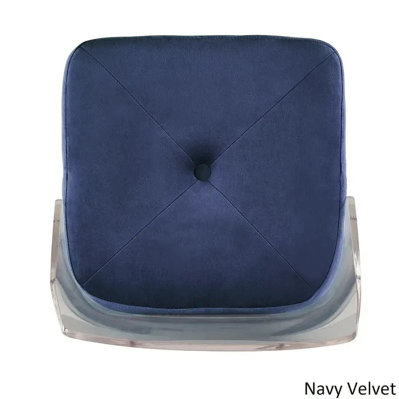 iNSPIRE Q Bold Lennox Velvet Counter Height Stools - Set of 2