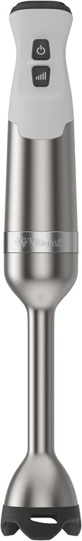 Vitamix 5-Speed Immersion Blender, Professional-Grade Hand Blender with 625-Watt Motor and Stainless-Steel Blade, Stainless Steel/Black