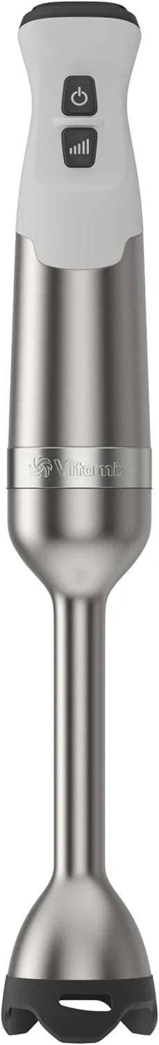 Vitamix 5-Speed Immersion Blender, Professional-Grade Hand Blender with 625-Watt Motor and Stainless-Steel Blade, Stainless Steel/Black