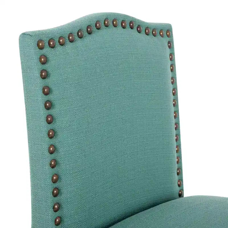 Set of 2 Upholstered 28-Inch Barstools - Stylish Pub Chairs