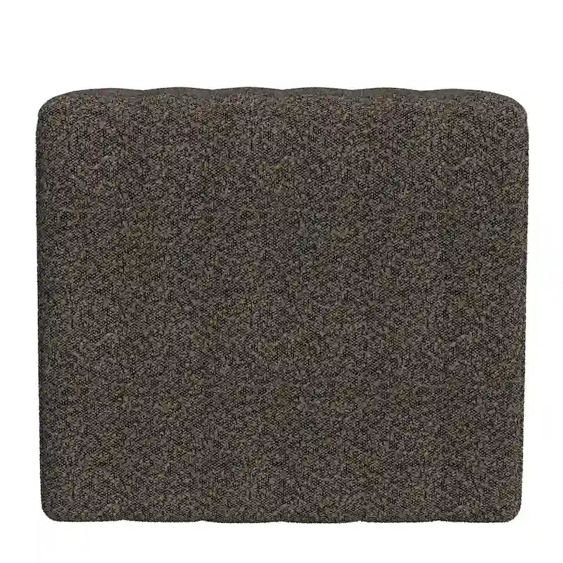 HomePop Contemporary Channel-Designed Ottoman