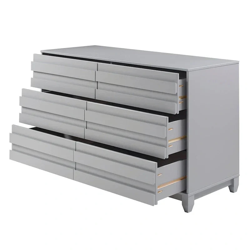 Middlebrook Modern Solid Wood 6-Drawer Chest