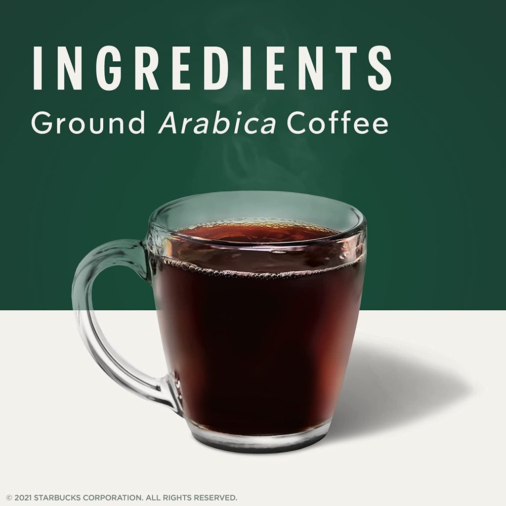 Starbucks Dark Roast French Roast Arabica K-Cup Coffee Pods, 96 Count
